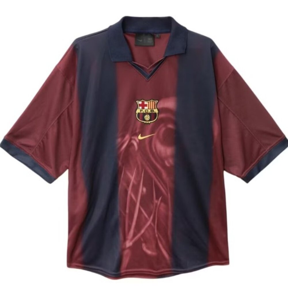 Cactus Jack x FC Barcelona Jersey RETRO 2000/01